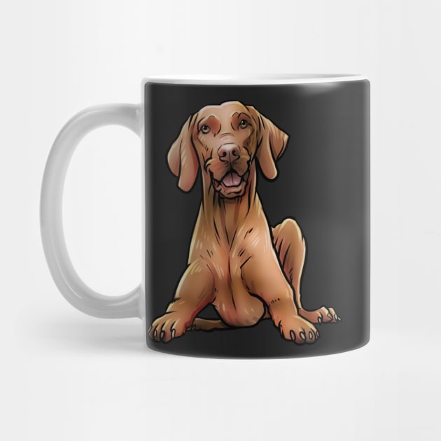 Vizsla Dog by whyitsme